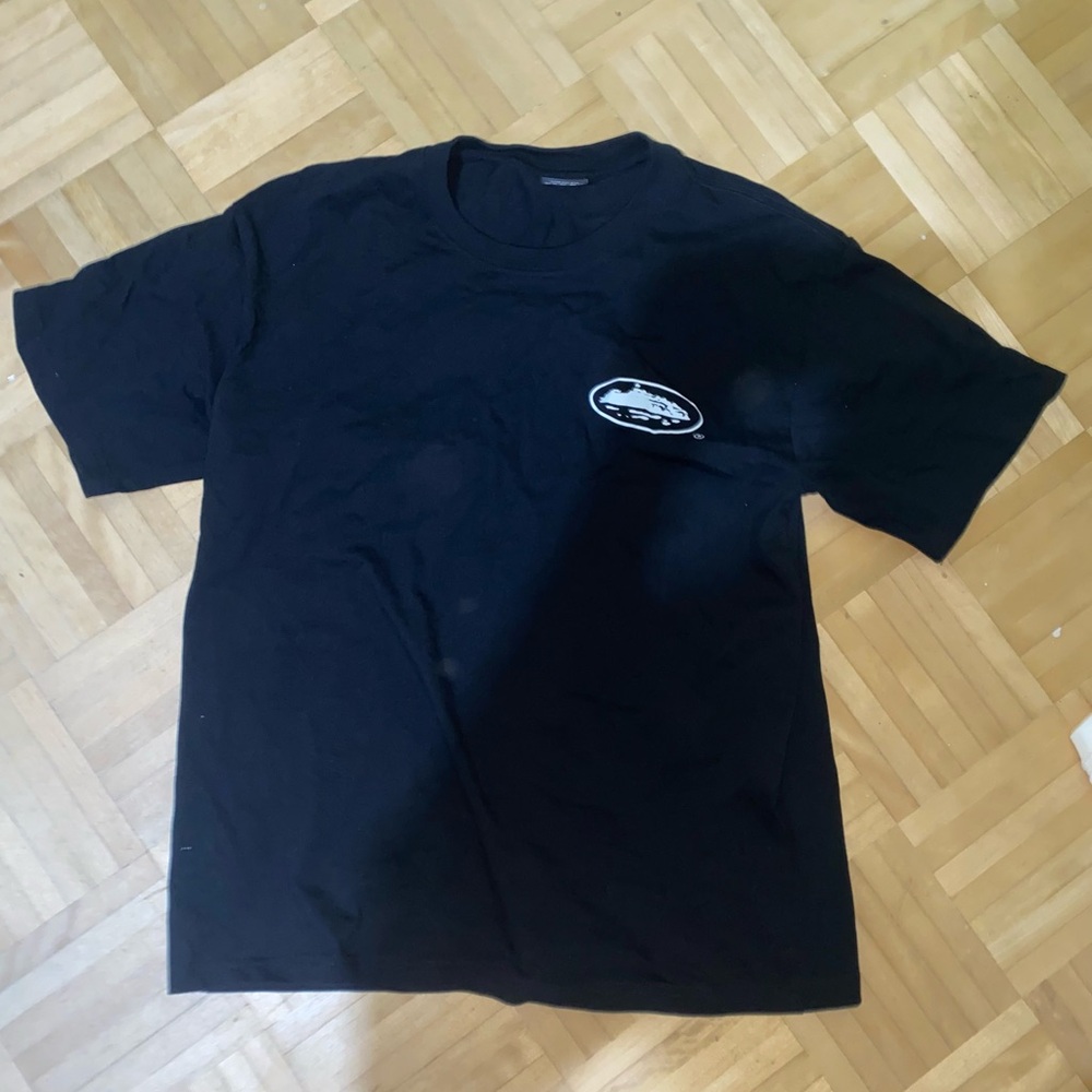 Classic Black Men's Corteiz T-Shirt with Logo